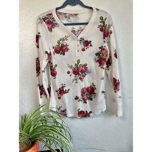Floral Long Sleeve Thermal